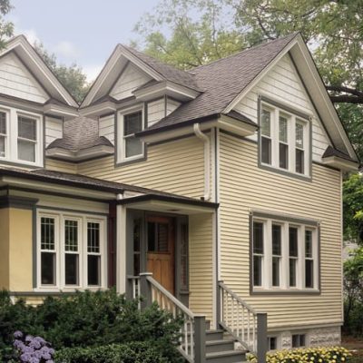remodeled home with new roof by Northwest Indiana's Kusiak Construction