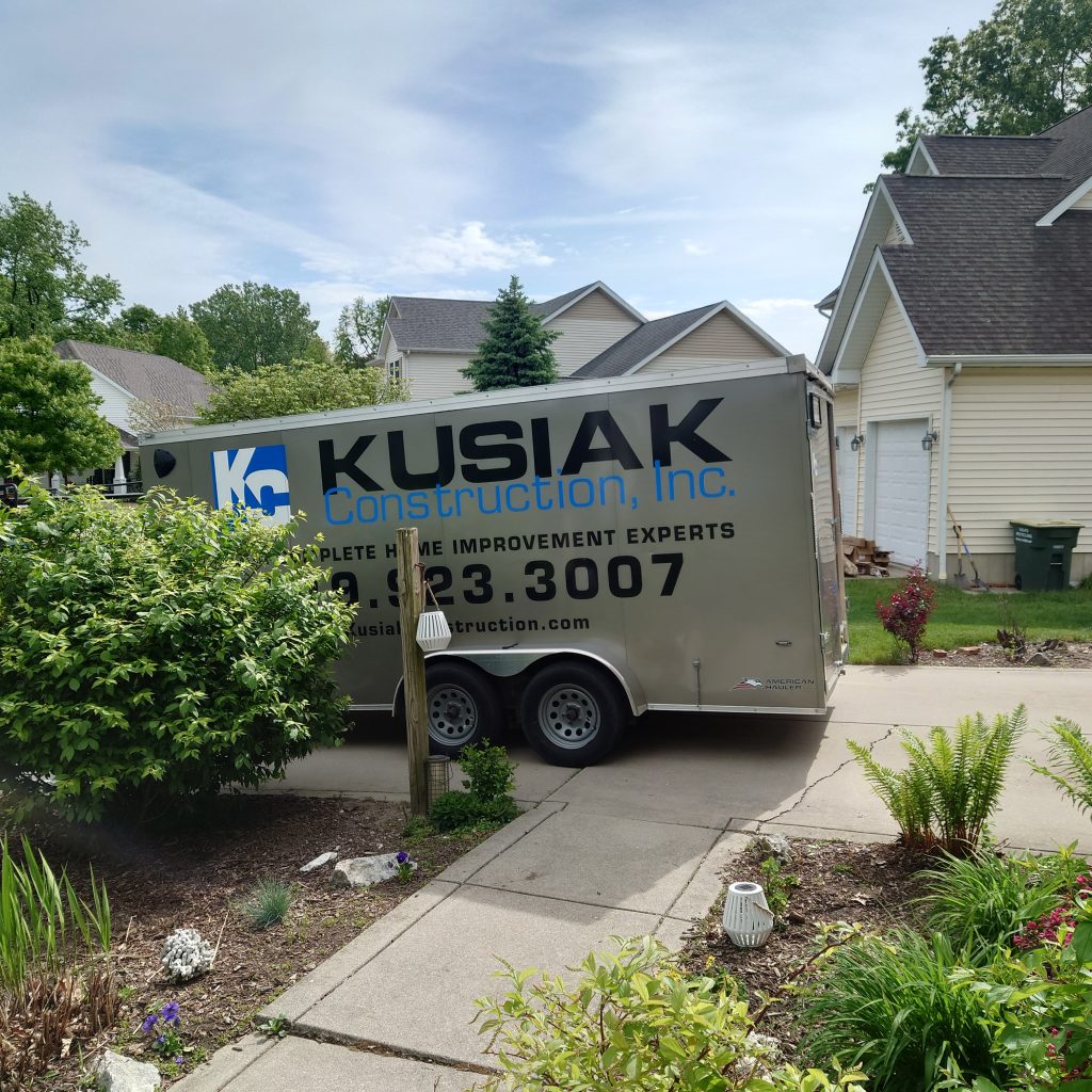 Basement finishing is part of Kusiak's home remodeling services
